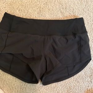 Lululemon Black Speed Up 2.5” inseam
